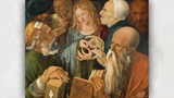 Gemälde von Albrecht Dürer 1506: Jesus mit den Schriftgelehrten von Madrid